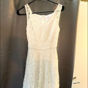 White Lacey dress